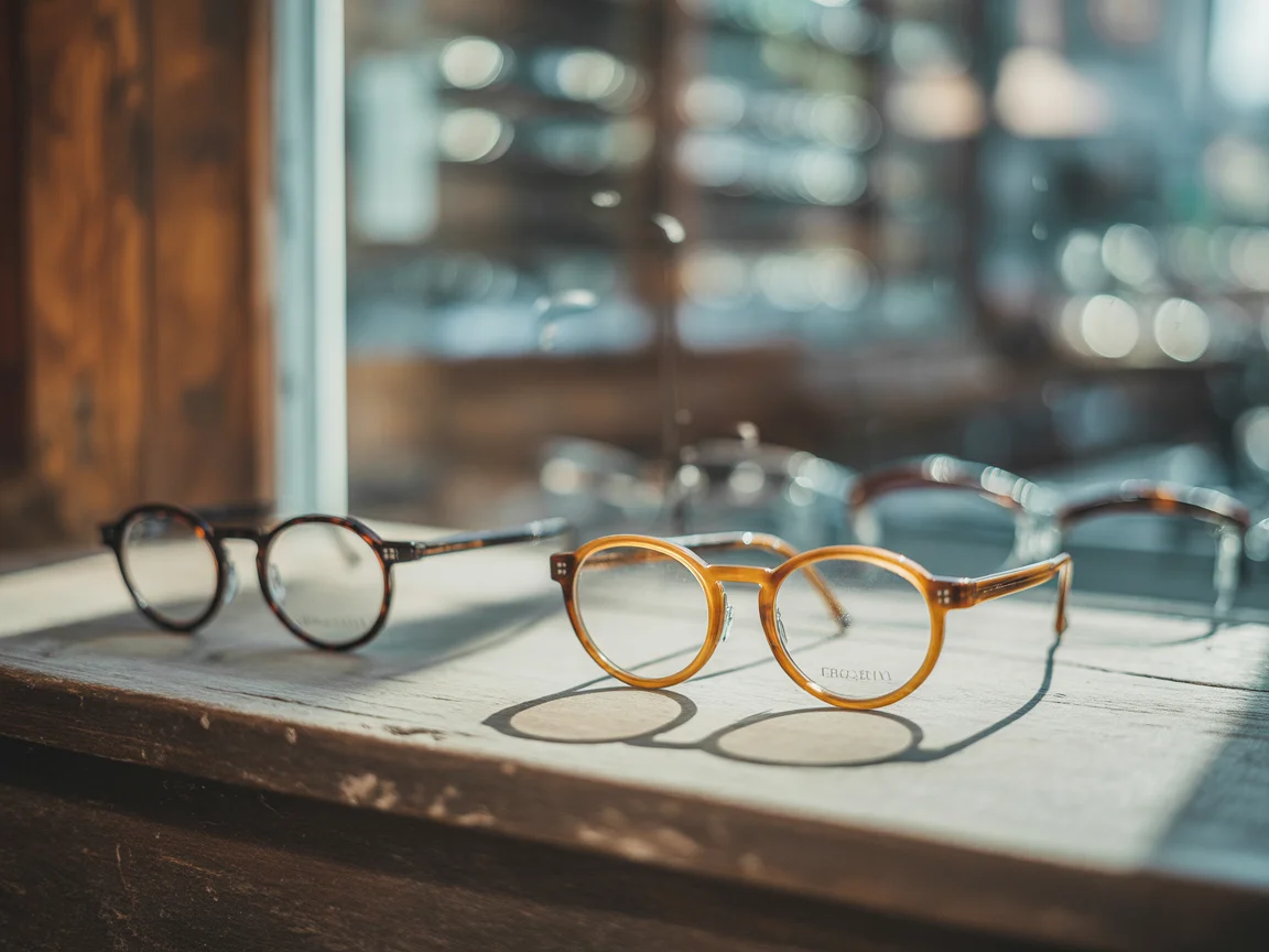 Lunettes style vintage revisité