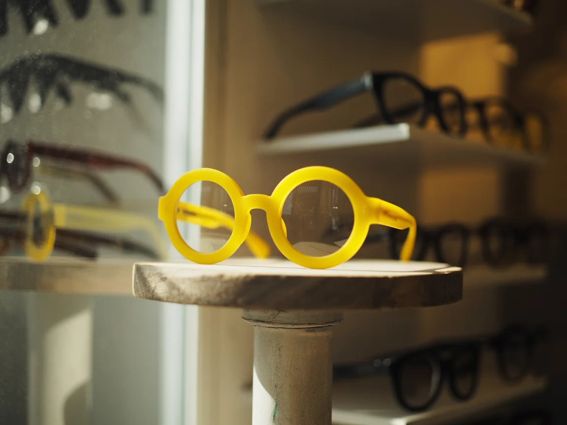 Lunettes jaunes solaires